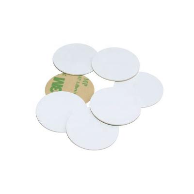 13.56MHz Classic 1K RFID Coin Tags With Adhesive