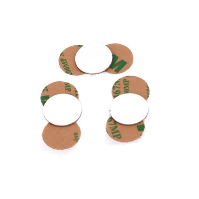 125KHz T5577 25MM RFID Coin Tags With Adhesive