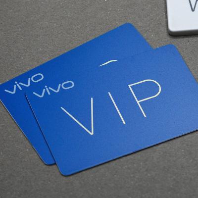 CR80 Black Plastic PVC Apple Membership VIP Cards