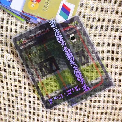 13.56Mhz Ntag215 RFID Transparent NFC Business Cards
