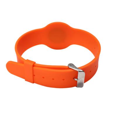 Adjustable Silicone RFID Wristband For Access Control