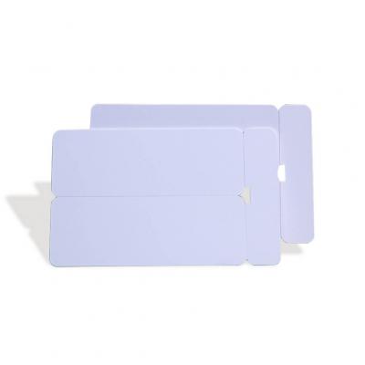 Blank CR80 30Mil 3-Up Key Tag PVC Cards